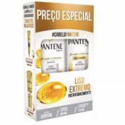 KIT PANTENE SH 350ML+COND 175ML LISO EXTREMO