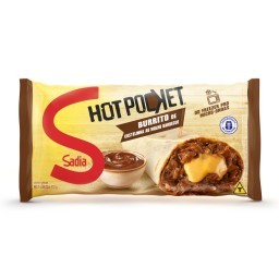 Burrito Costelinha ao Molho Barbecue Sadia Hot Pocket Pacote 112g