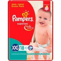 FRALDA PAMPERS SUPERSEC XXG C/20