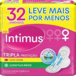 ABS INTIMUS TRIPLA PROTECAO LV+ P- SECA C/32 C/...