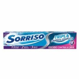 CR DENTAL SORRISO TRIPLA 70G LIMPEZA COMPLETA