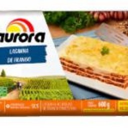 LASANHA AURORA 600G FRANGO