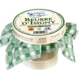 Manteiga com Sal BEURRE D´ ISIGNY Pote de Madeira 250g