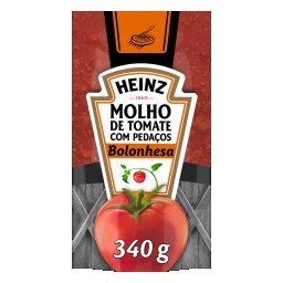 Molho de Tomate Bolonhesa Heinz Sachê 340g