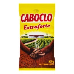 Café Torrado e Moído Extra Forte Caboclo Pacote 500g