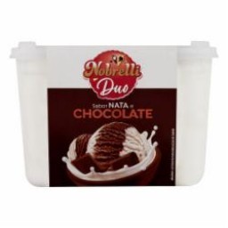 SORVETE NOBRELLI DUO 1,8L CHOCOLATE E NATA