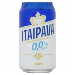 CERVEJA ITAIPAVA 0,0% ALC LATA 350ML