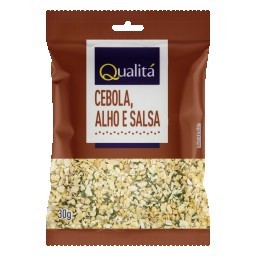 Alho, Cebola e Salsa Qualitá Pacote 30g