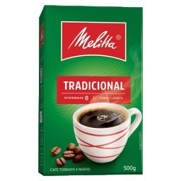 Café à Vácuo Torrado e Moído Tradicional MELITTA Caixa 500g