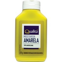 Mostarda Amarela QUALITÁ Embalagem 220g