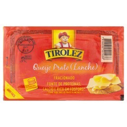 Queijo Prato Lanche Tirolez 350g