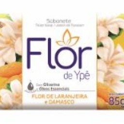 SAB FLOR DE YPE 85G FLOR DE LARANJEIRA E DAMASCO