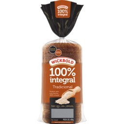 Pão De Forma 100% Integral WICKBOLD Pacote 400g