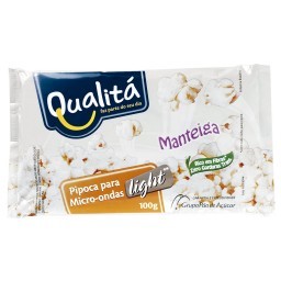 Pipoca para Microondas Light Sabor Manteiga QUALITÁ 100g