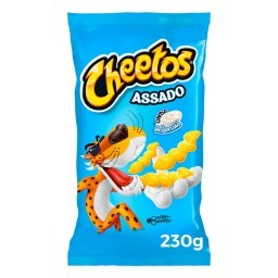 Salgadinho De Milho Onda Requeijão Elma Chips Cheetos Pacote 230G Embalagem Econômica