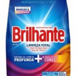 LAVA ROUPAS SN BRILHANTE SACHE 800G LIMPEZA TOTAL