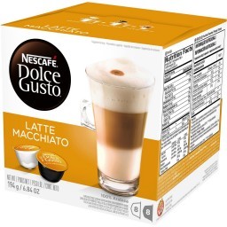 Café em Cápsula NESCAFÉ DOLCE GUSTO Latte Macchiato 16 Cápsulas