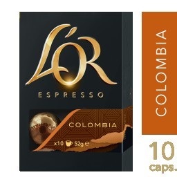 Cápsulas De Café L'OR Colombia 10un