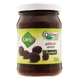 Geleia Orgânica de Amora TAEQ Vidro 210g