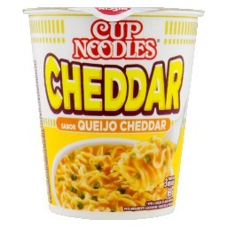 Massa Instantânea Queijo Cheddar Nissin Cup Noodles Copo 69g