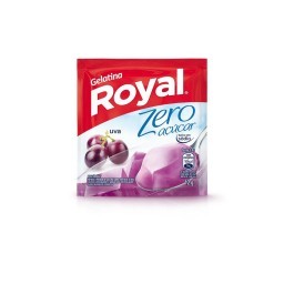 Gelatina em pó Royal Zero Açúcar Uva 12g