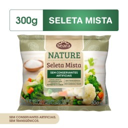 Seleta mista congelada Seara Nature 300g