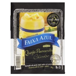 Queijo Parmesão Cilindro FAIXA AZUL Pacote 195g