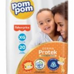 FRALDA POM POM DERMA PROTEK XG C/20