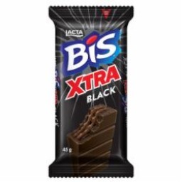 CHOC LACTA BIS XTRA 45G BLACK