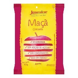 Maçã Crocante JASMINE Pacote 40g