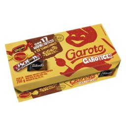 Bombom Garoto Garotices Caixa 250g 17 Unidades