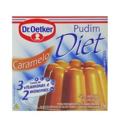 Pó para Pudim Diet Sabor Caramelo Dr. OETKER Caixa 25g