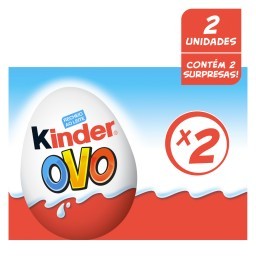 Kinder Ovo Azul 2 Unidades 40g