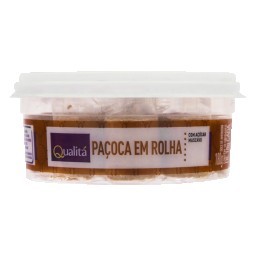 Paçoca Rolha Açúcar Mascavo QUALITÁ 180g