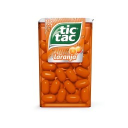 Tic Tac Pastilhas Sabor Laranja 16g