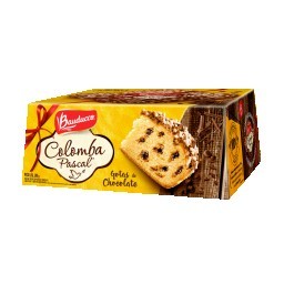 Colomba Pascoal BAUDUCCO com Gotas de Chocolate Caixa 500g