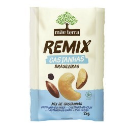 Mix de Castanhas Mãe Terra Remix Castanhas Brasileiras 25g