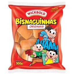 Bisnaguinha WICKBOLD Turma Da MONICA Pacote 300g