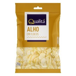 Alho em Flocos Qualitá Pacote 20g