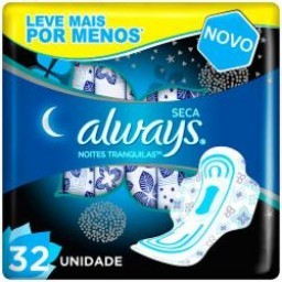 ABS ALWAYS NOTURNO LV+ P- SECA C/32 C/ABAS