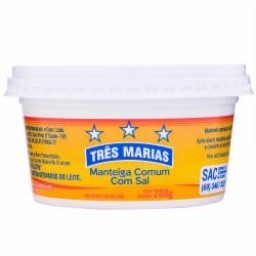 MANTEIGA TRES MARIAS 200G C/SAL