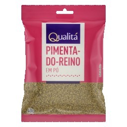 Pimenta-do-Reino Pó Qualitá Pacote 40g