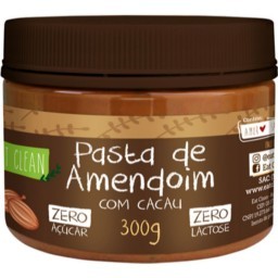 Pasta de Amendoim com Cacau Zero EAT CLEAN 300g 