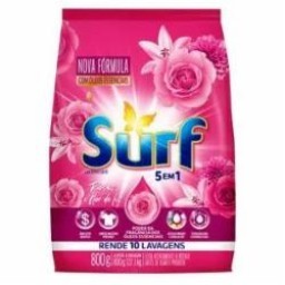 LAVA ROUPAS SURF 5EM1 SACHE 800G ROSAS E FLOR D...