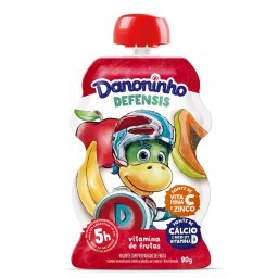 Danoninho Pouch Vitamina de Frutas 90g 