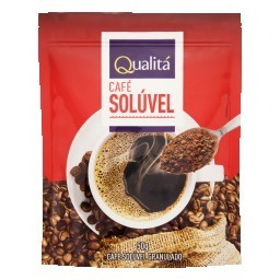 Café Solúvel Granulado Qualitá Sachê 50g