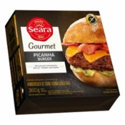 HAMB SEARA GOURMET 360G PICANHA