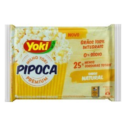 Pipoca Microondas Natural Zero Sódio 90g