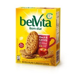 Biscoito BelVita maça e canela multipack 75g