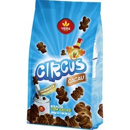 Bolacha Com Cacau VIEIRA Circus Pacote 300g